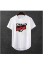 Erkek Oversize Ön Araba Baskili T-shirt Premium